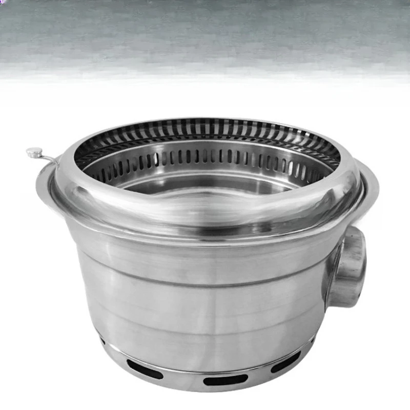 

Self-service baking in stainless steel lower exhaust grill