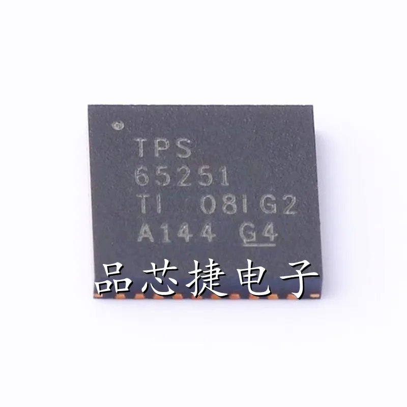 

10pcs/Lot TPS65251RHAR TPS65251RHAT Marking TPS65251 VQFN-40 Synchronous Triple Buck Converter