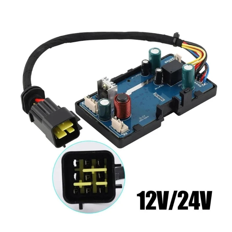 12V/24V Diesels Air Heater Circuit Controller for 3KW/5KW Parking Heaters High Performances Designs Cold Weather Comfort