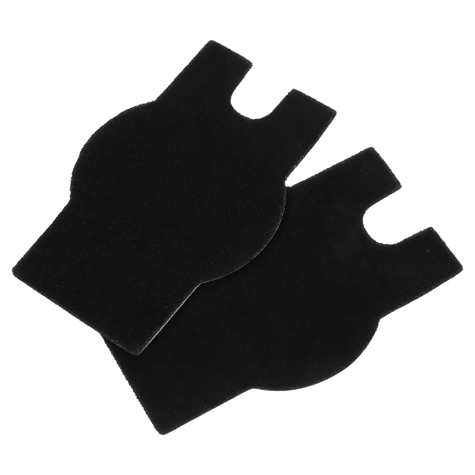 

2 pcs Cowhide Anti-Slip Pad For Erhu Pipa Liuqin Wear-Resistant Non-Slip Base Support Lightweight Durable Instrument Accessory