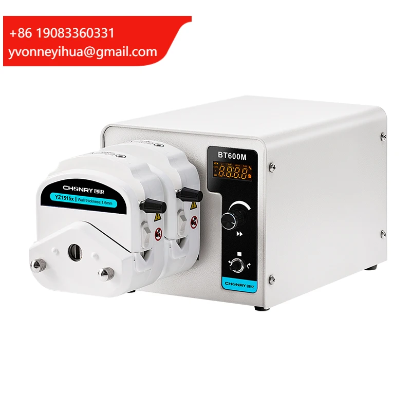 

CHONRY BT600M High Flow Silicone Tube Easy To Install Peristalt Pump With Stepper Motor For Liposuction Infiltration