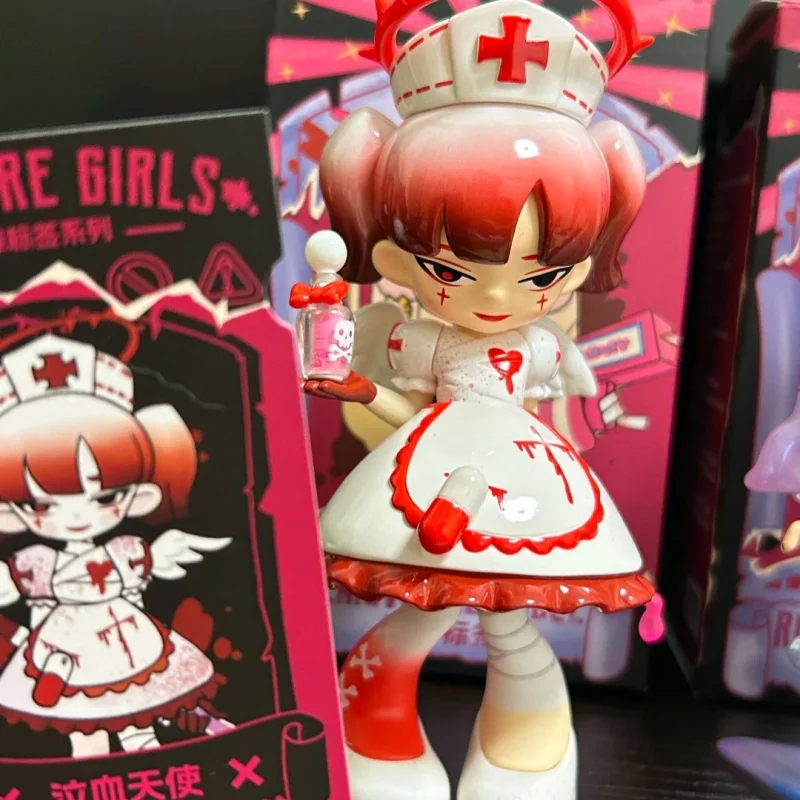 

Genuine Yandere Girl Remove The Label Series V2 Blind Box Desk Decoration Anime Figure Model trendy Mystery Box Birthday Gifts