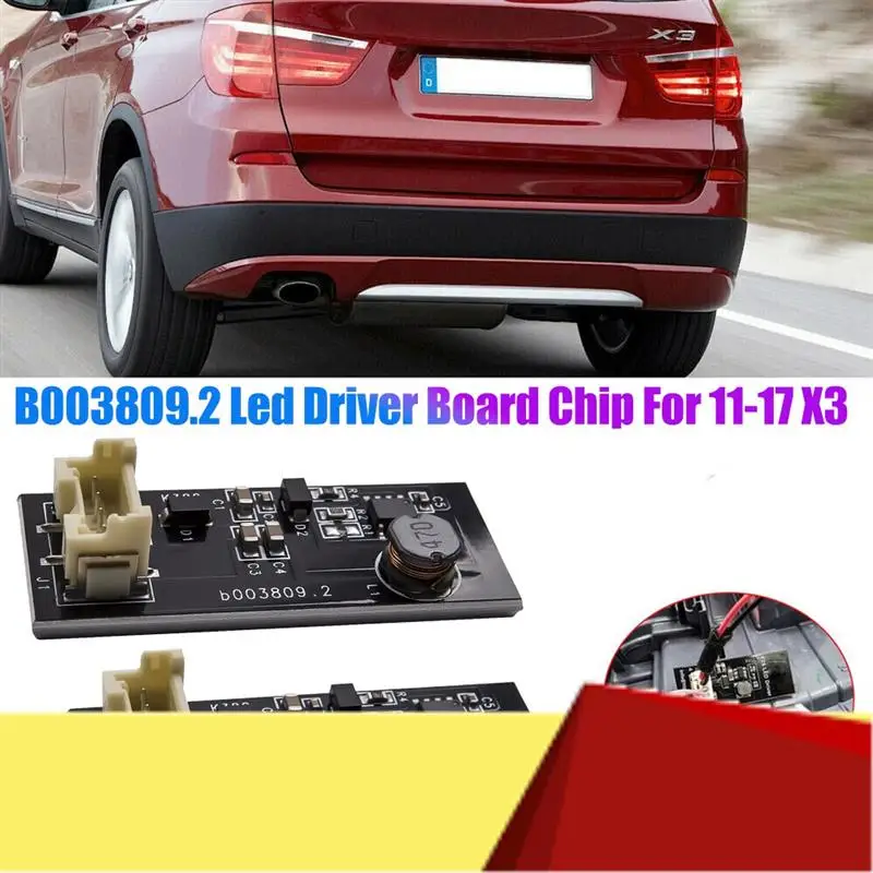 

2PCS B003809.2 X3 F25 10-17 Rear LED Tail Light Repair Replacement Board Taillight LED Driver Chip Board-M53K