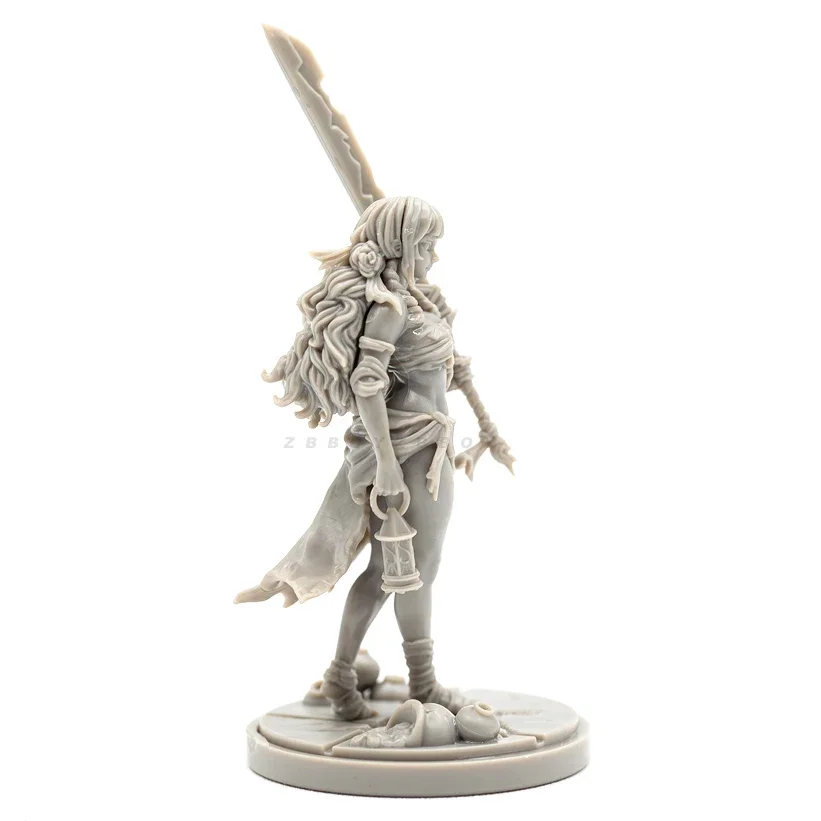 Kits de modèles en résine 38mm, figurine beauté incolore et auto-assemblée (offre spéciale) A-1968