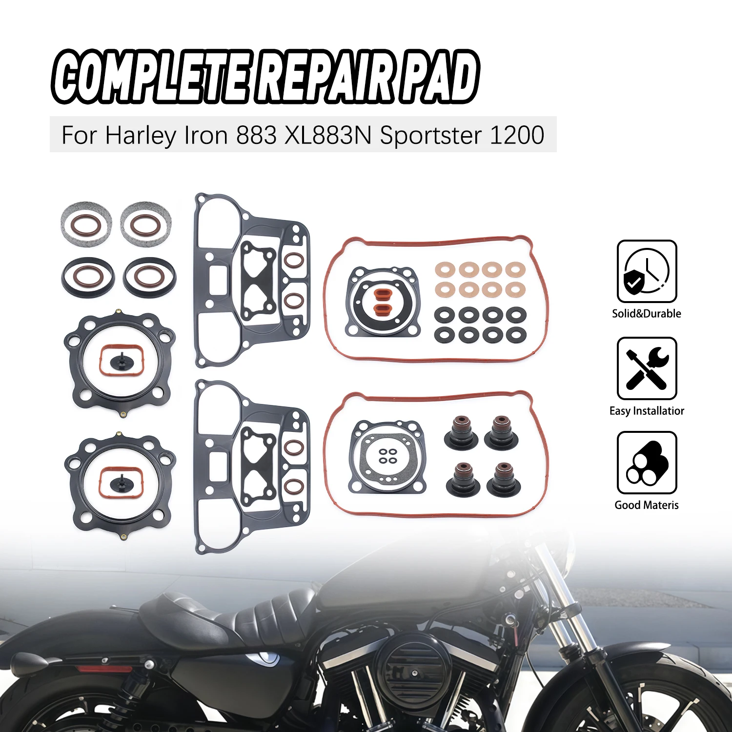 

Комплект прокладок для крышки первичного сцепления двигателя мотоцикла Harley-Davidson Iron 1200 XLNS 883 SuperLow XLL Sportster 1200 X XR