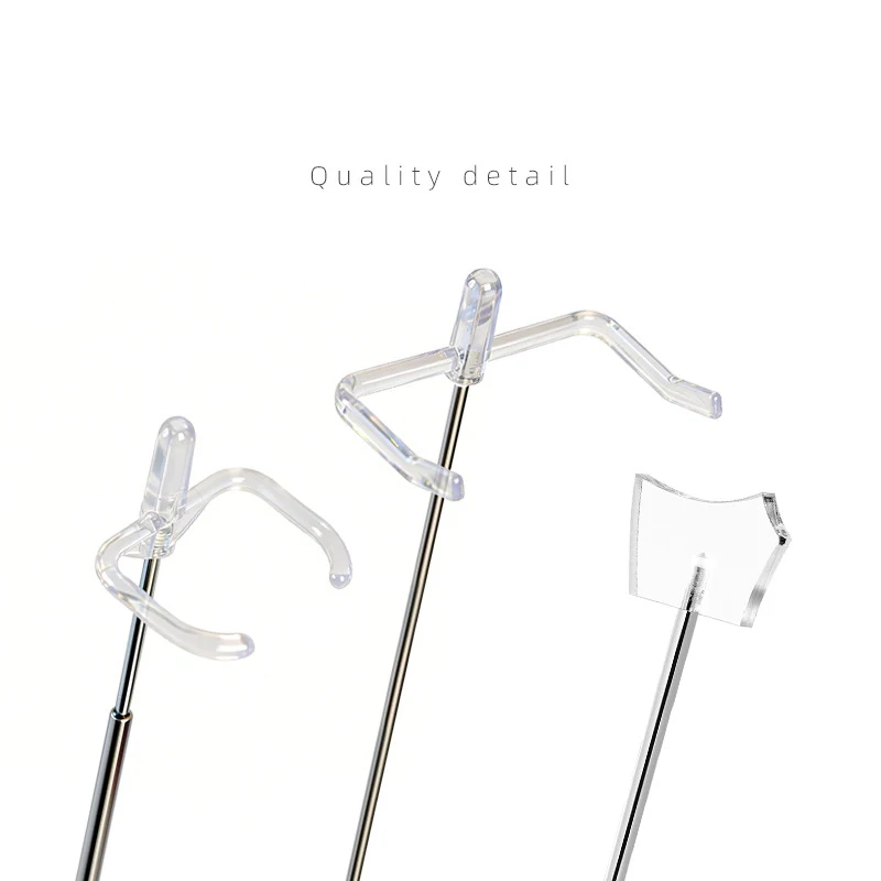 1/6 スーパーモデル人形カードウエストスタンド 30 センチメートル BJD 人形ユニバーサルアクセサリー調節可能なアクリルスタンドブラケットディスプレイ人形用