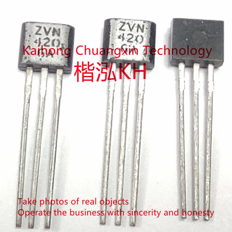 5PCS/LOT ZVN4206A  ZVN4206AV N-CHANNEL ENHANCEMENT MODE VERTICAL DMOS FET TO-92S