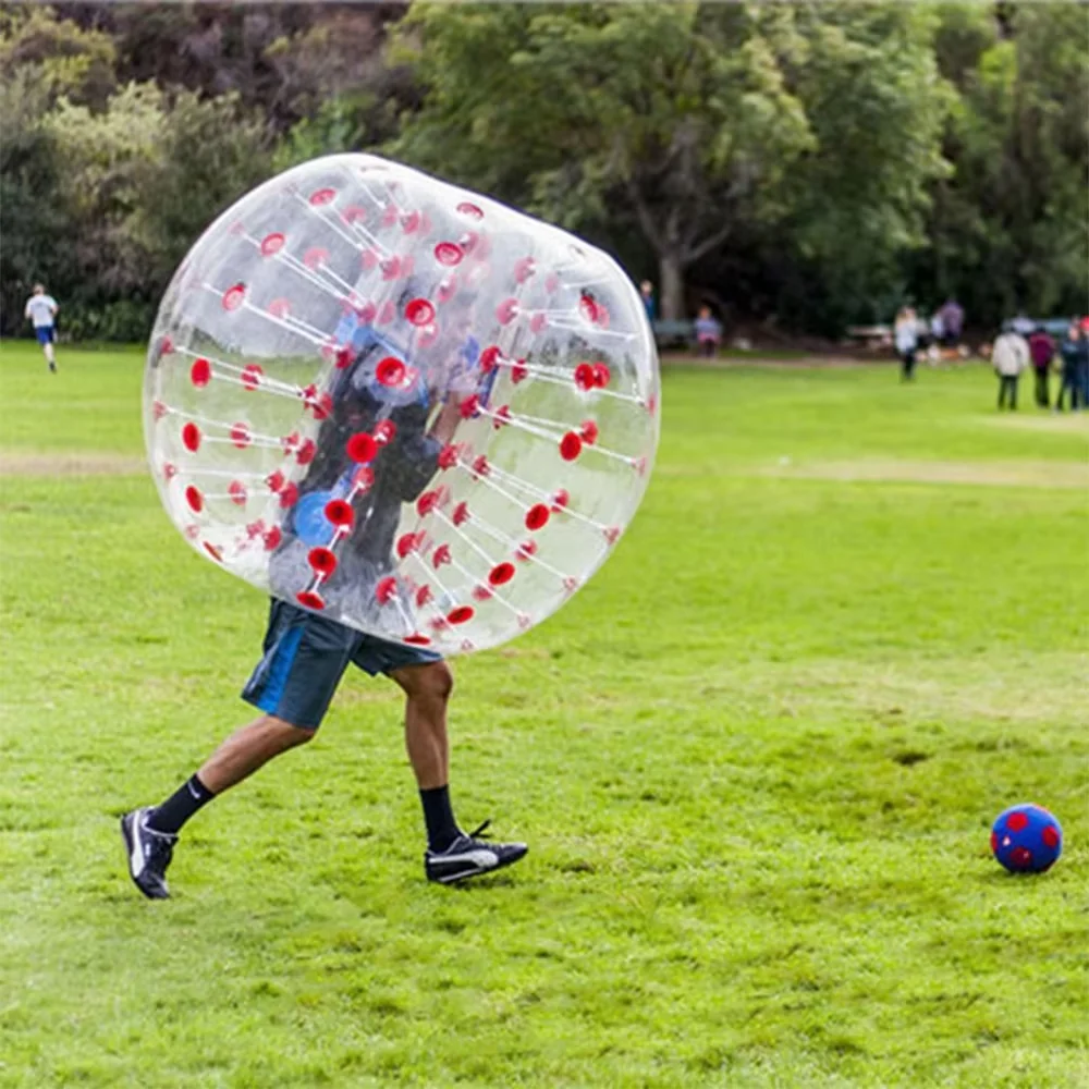 Inflatable Bumper Balls for Adults, 150cm/120cm Bubble Soccer Balls for Kids, Giant Human Hamster Ball, Body Bumper