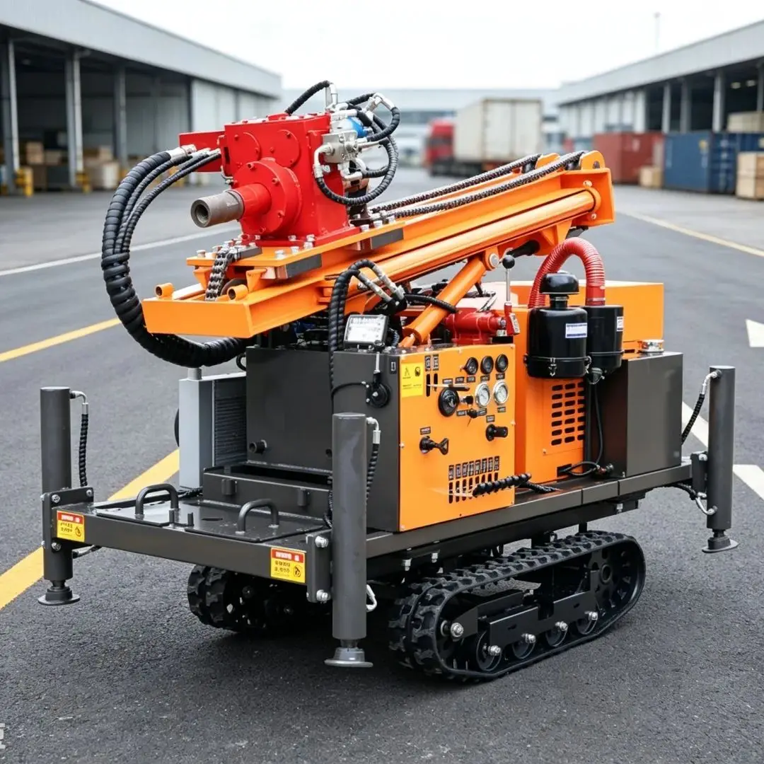 Customized Hot‑selling Industry‑preferred Multi‑functional Crawler Full‑hydraulic Water Well Drilling Rig