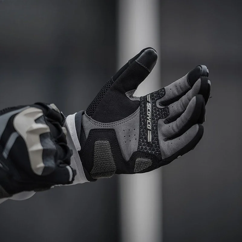 Motorcycle riding gloves, locomotive anti-drop protection, waterproof knight equipment gloves for men and women in summer