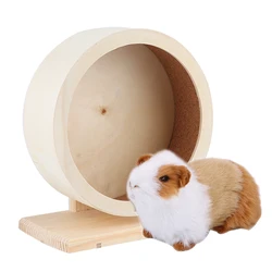 Hamster House Hamster  Hamster Small Pets Wooden House Funny Wheel Running Rest  Playing Exercise  Wooden Hamster