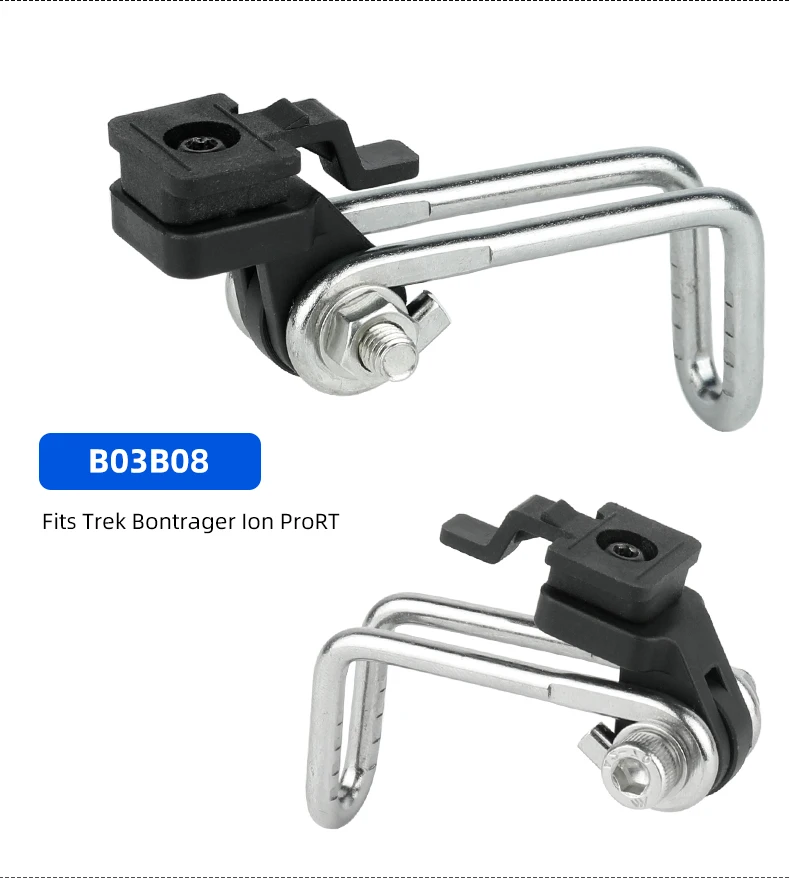 Fahrrad Front Licht Halterung Clamp Rennrad MTB Scheinwerfer Halterung auf Gabel Für Rocksbros/CatEye/XOSS/Gfitnix/Trerk – Detail 11