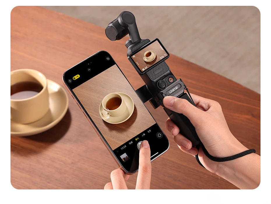 � Ulanzi PM01 Pocket 3 Magnetischer Erweiterungsadapter für Pocket3 Handyhalter für iPhone 16 15 14 13 Vlog Kit – Detail 12