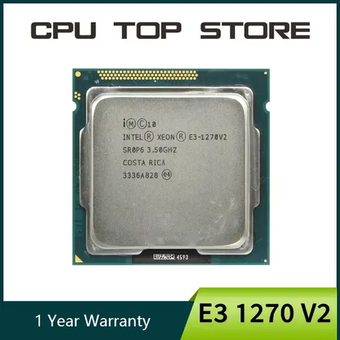 Bilashmart Intel Xeon E3 1270 V2 1270V2 3.5GHz Quad Core CPU Processor SR0P6 LGA 1155
