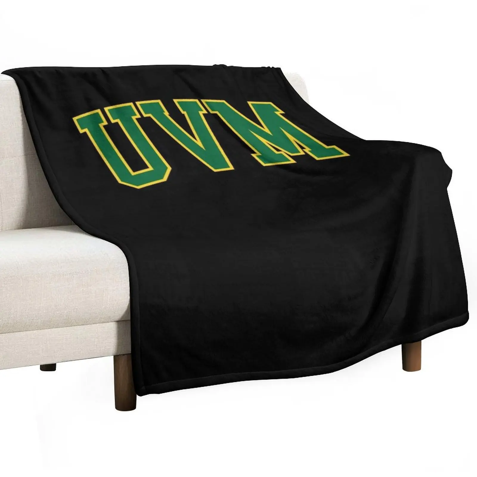 

University of Vermont - UVM - Catamounts Throw Blanket Stain Resistant Cozy Warm Blanket