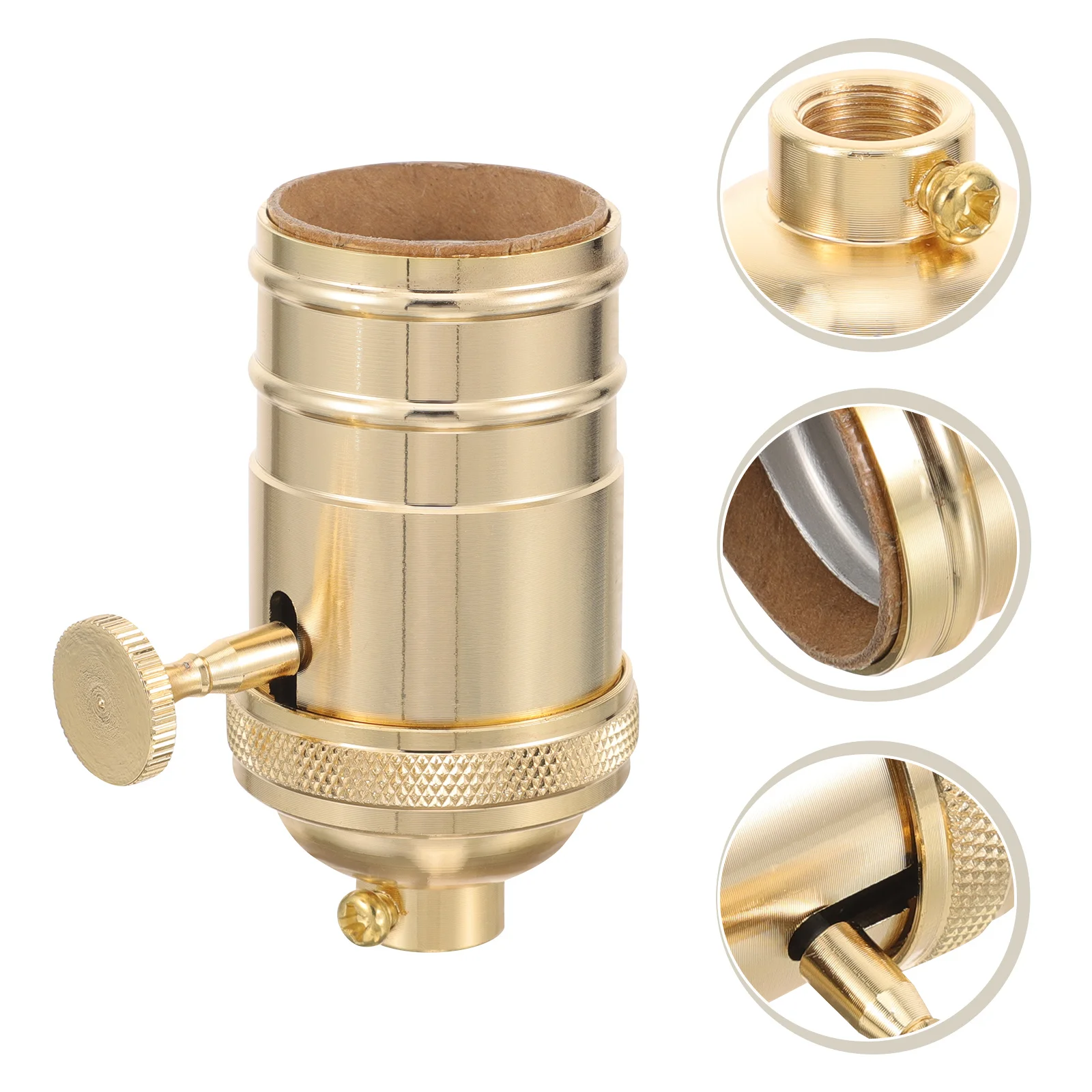 

Vintage Lamp Socket Metal Light Socket Holder Retro Bulb Base For Dining Room Kitchen Bar Party Decoration Lamp