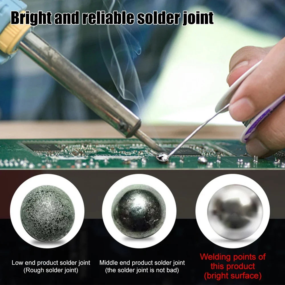 Lead-free Silver Solder Wire 3% Silver 0.8mm Speaker Diy Material Solder Soldering Wire Roll Welding Solder Wire