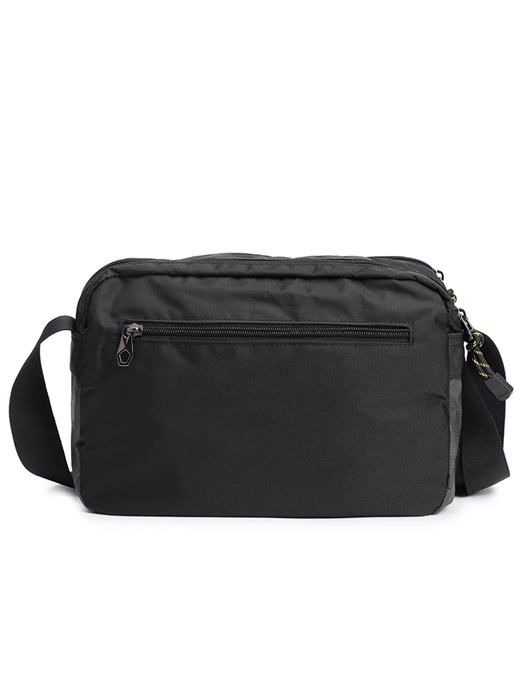 Imagem -03 - Bolsa de Ombro Voluntário para Homens 2023 Novo Multi-bolso de Viagem Casual Versátil Impermeável Grande Capacidade Crossbody Bags 169807