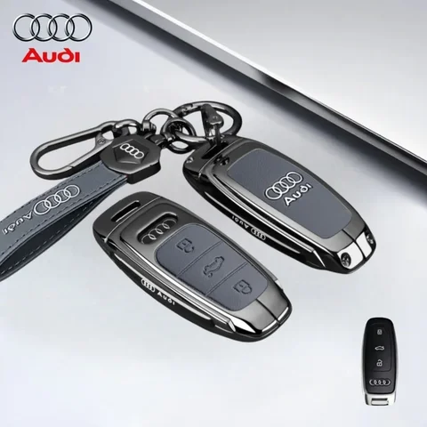 아우디 A3 A4 B9 A6 C8 A7 S7 4K A8 D5 S8 Q7 Q8 SQ8 E-tron 2018 2020 2021 2022 2023용 아연 합금 자동차 키 케이스 커버 쉘 키체인 아우디 A3 A4 B9 A6 C8 A7 S7 4K A8 D5 S8 Q7 Q8 SQ8 E-tron 2018 2020 2021 2022 2023용 아연 합금 자동차 키 케이스 커버 쉘 키체인