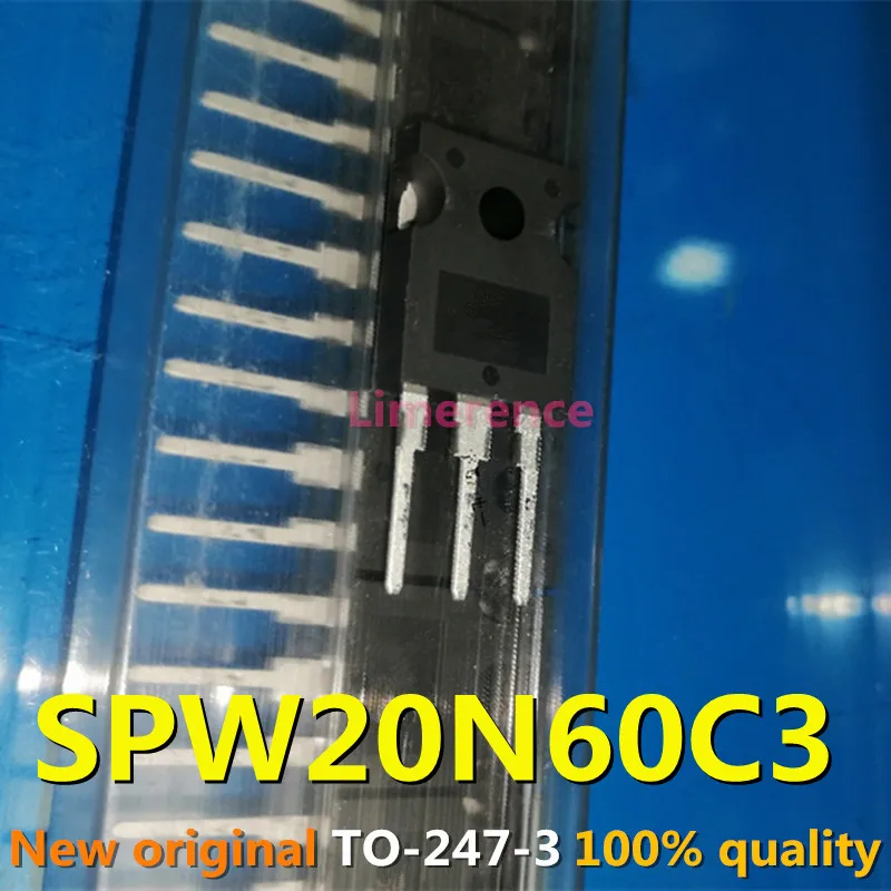 100% original  5PCS SPW20N60C3 TO247 20N60C3 TO-247 New and Original IC Chipset-