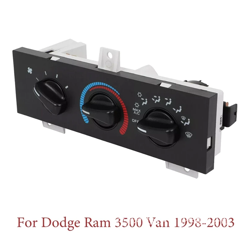 

55055459AF,55055459AE,P55055459AF Car HVAC Temperature Control Panel Air Conditioning Panel For Dodge Ram Van 2000-2003