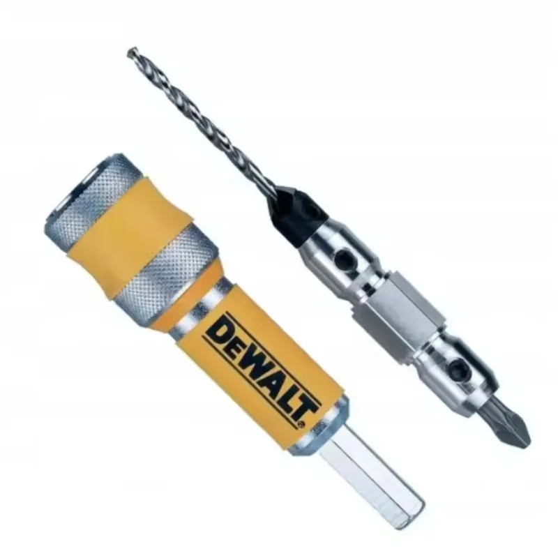 DEWALT DW2700/DW2701/DW2702 2-in-1 Wood Countersink Drill Bit Set Hinged Drive 6/8/10mm Durable Woodworking & DIY Tools view 5