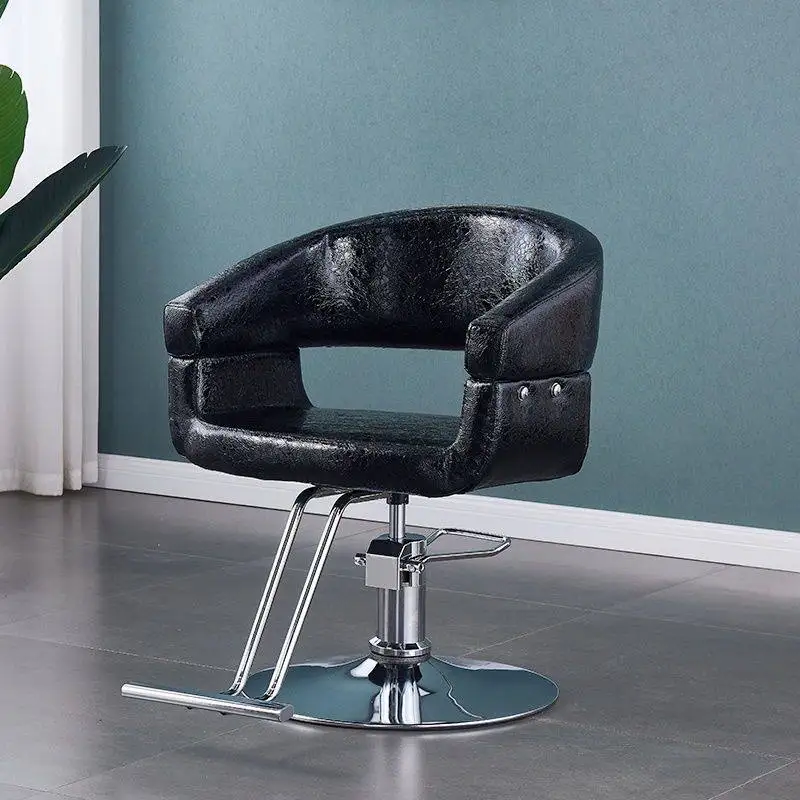 

Hair Styling Barber Chairs Facial Grooming Coloring Barber Chairs Removal Commercial Furniture Fotelki Fryzjerskie ZY40LFY