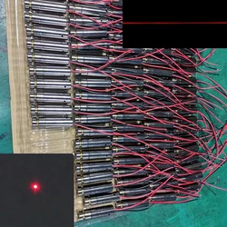 5PCS 650nm 5mW Point/Line Red Laser Head Module For Industrial Locate Medical Care Module Positioning DIY Laser