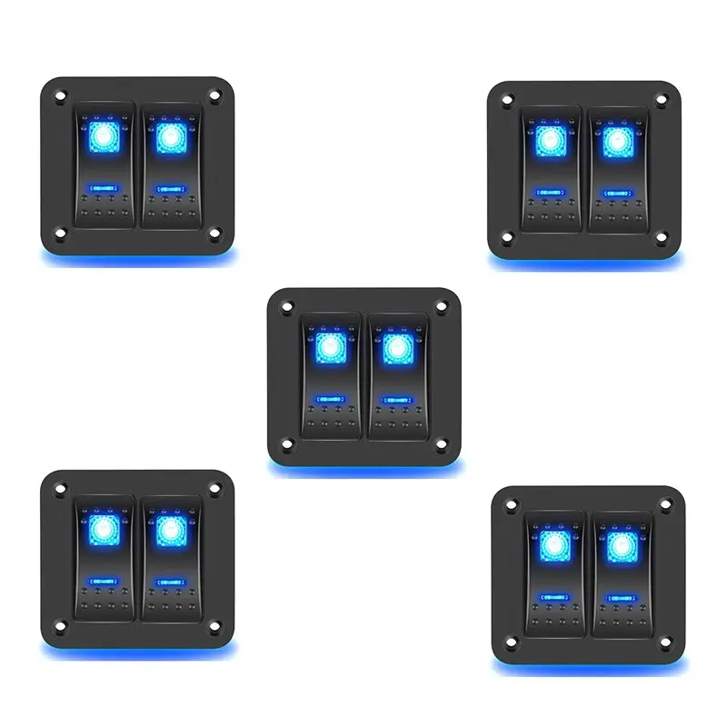 panel-de-interruptores-basculantes-a11m-5x-de-2-vias-5-pines-encendido-apagado-pre-cableado-panel-de-interruptores-basculantes-impermeable-para-coche-embarcacion-remolque-azul