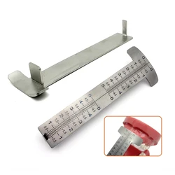 Dental Gauge Papillameter Measuring Ruler Precision Measuring Lip Ruler Dental Lab Tools