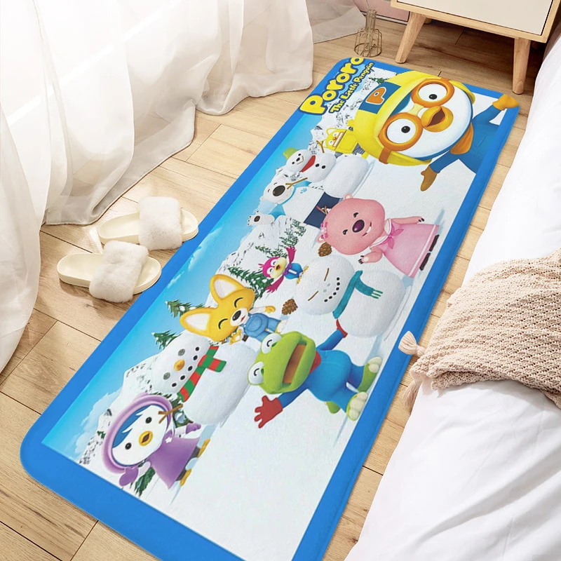 

Carpet Entrance of House P-Pororos Living Room Kitchen Porch Foot Mat Non-slip Balcony Bedroom Rug Interior Home Decor Items