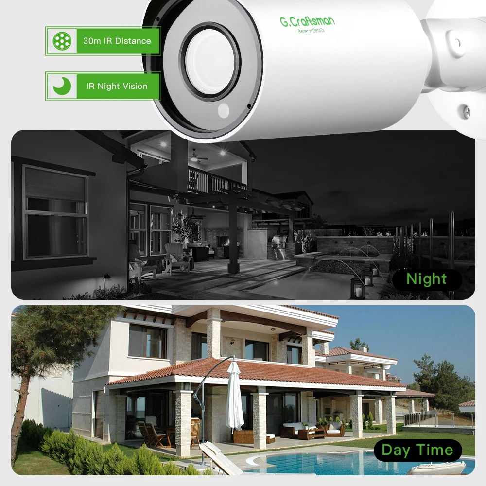 Imagem -05 - Xmeye 5mp Poe 2.812 mm Zoom Óptico Onvif Cctv Segurança de Vigilância por Vídeo ir