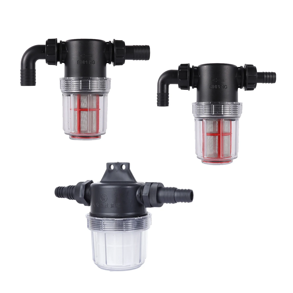 

Сетчатый прозрачный предварительный фильтр для водопроводной трубы 40/50 мм, инструмент с зазубринами 20/25 мм, сельскохозяйственная техника для защиты растений, большой фильтр потока, 1 шт.