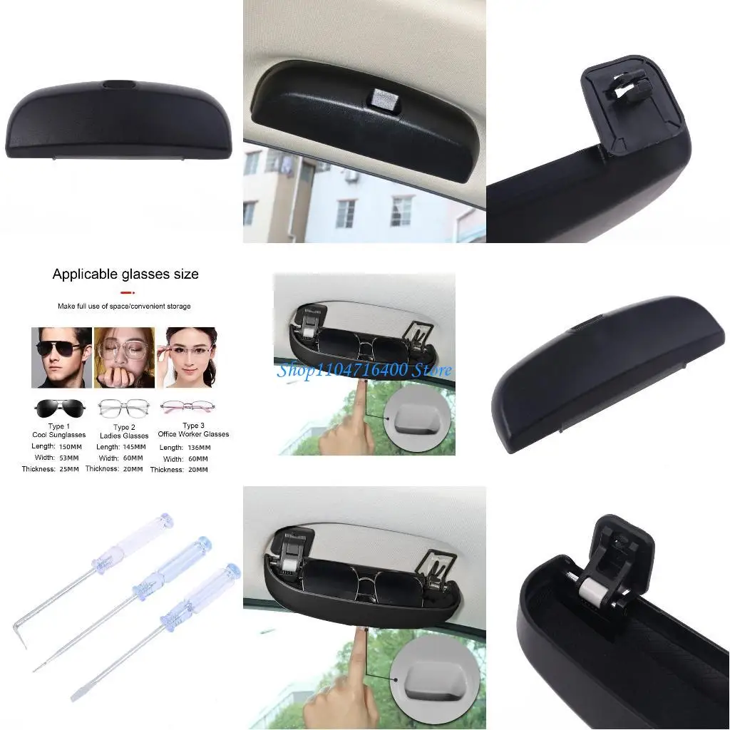 

y1gd Sunglasses Glass Case Storage Box for X7 Series Driver Side Overhead Grab Handle