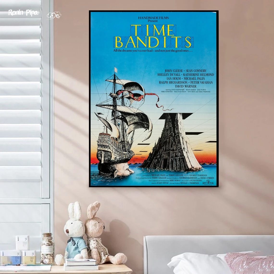 Time Bandits Classic Movie Poster Art Print Canvas Painting Wall Pictures Living Room Home Decor (No Frame)