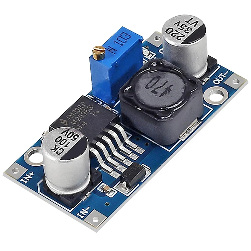 20 قطعة LM2596 LM2596S DC-DC تنحى متغير فولت منظم المدخلات 3.0-40 فولت الناتج 1.5-35 فولت قابل للتعديل محول فرق الجهد الإلكترونية #2