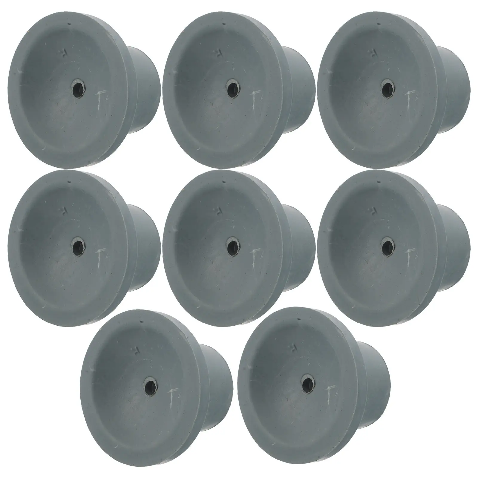 

8Pcs Shower Chair Feet Pads Replacement Non Slip Rubber Caps for Bath Seat Commode Step Stool Shower Bench Feet Covers