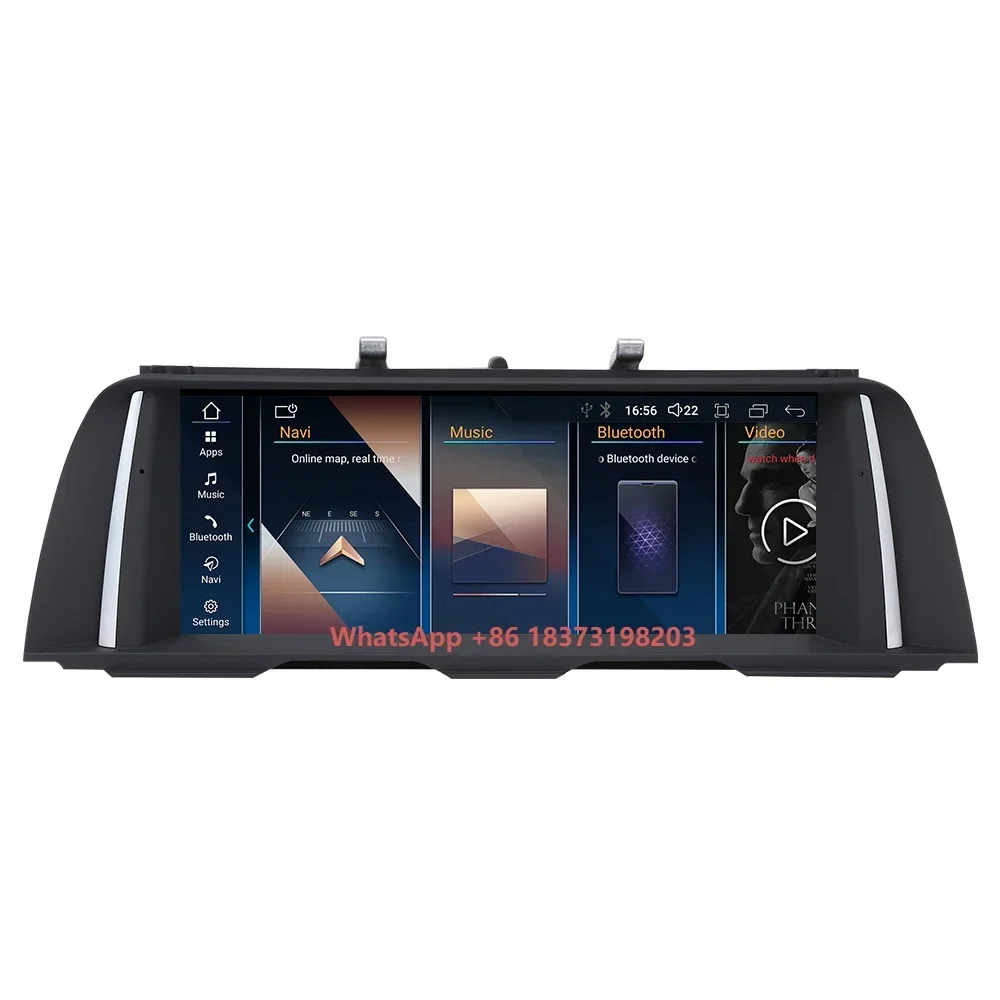 

LELV Android 14 Car Radio Wireless Carplay Android Auto Gps Navi Multimedia Player for 5 Series F10 F11 G30