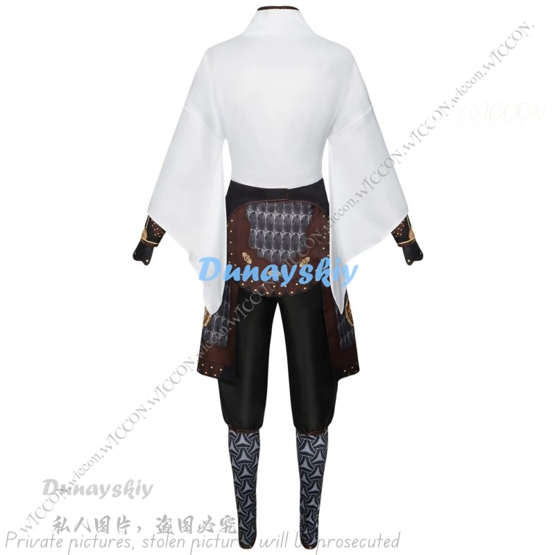 Erlang God Black Myth: Wukong New Cosplay Game Halloween Costume Combat Clothing Disguise Er-Lang God Halloween Party Set