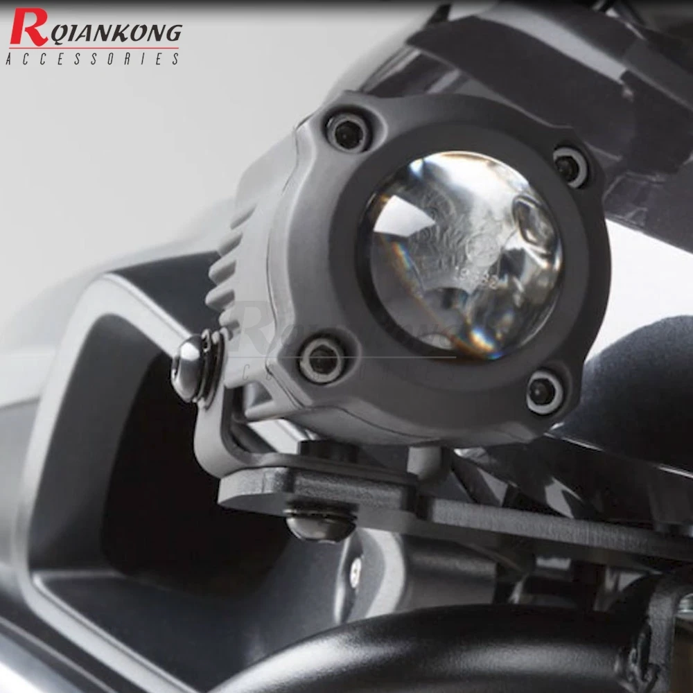 Fog Light LED Bracket For BMW R1200GS R1250GS R1200 GS LC ADV R 1250 GS Adventure GSA 2014-2023 Auxiliary Lights Holder Support