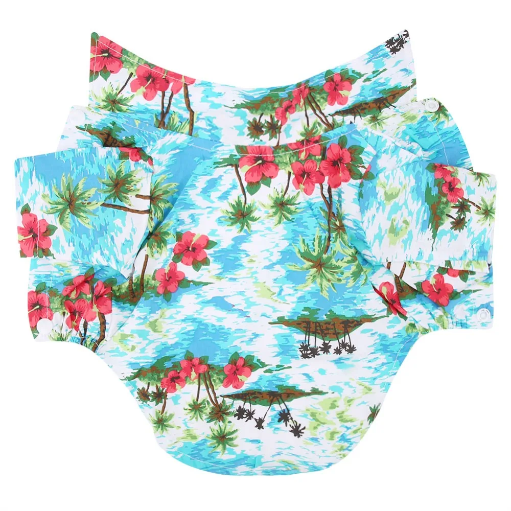 Coconut Tree Print Pet Clothes Soft Fabric Lightweight Cat Shirt Loose Fit Multiple Sizes Hawaiian Pet Outfit Party Costume