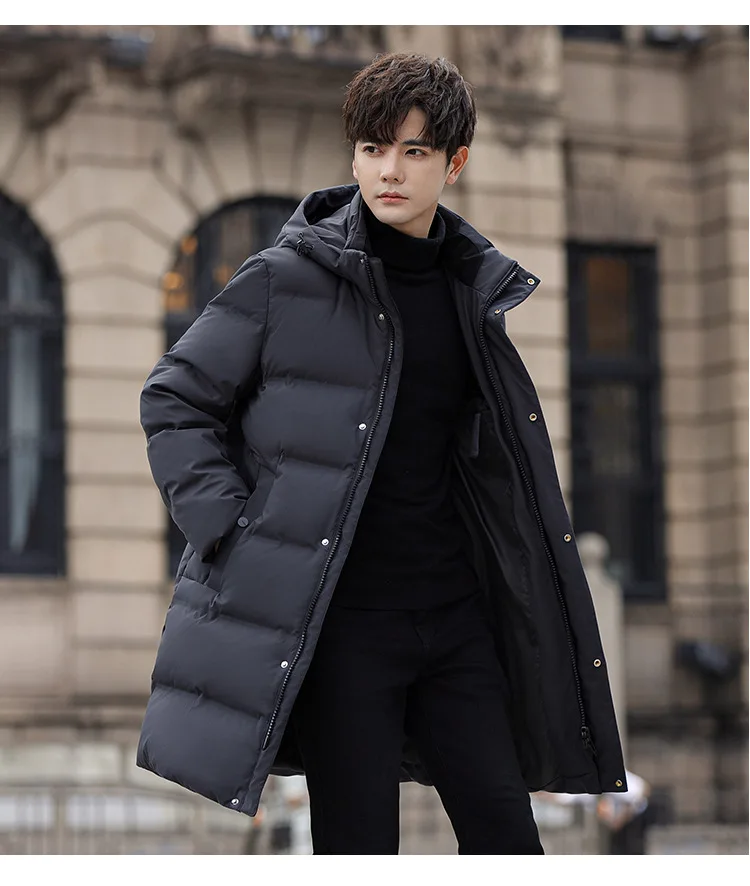 Canada New Style Men's Down Coats Parkas Hooded Winter Jacket Man White Goose Down Jacket Padded Puffer Jackets Padding HXY53211