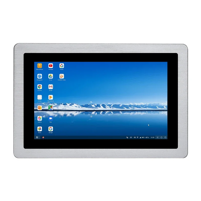 10.1 inch widescreen industrial tablet PC for building automation systems