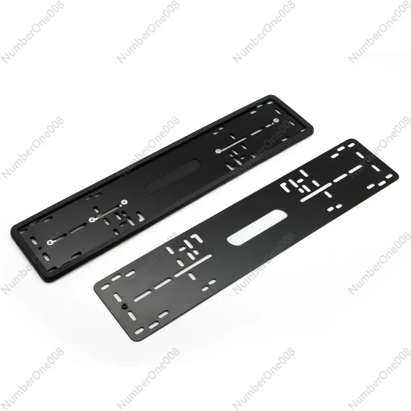 Silicone European license plate frame, car license plate frame does not hurt the car paint