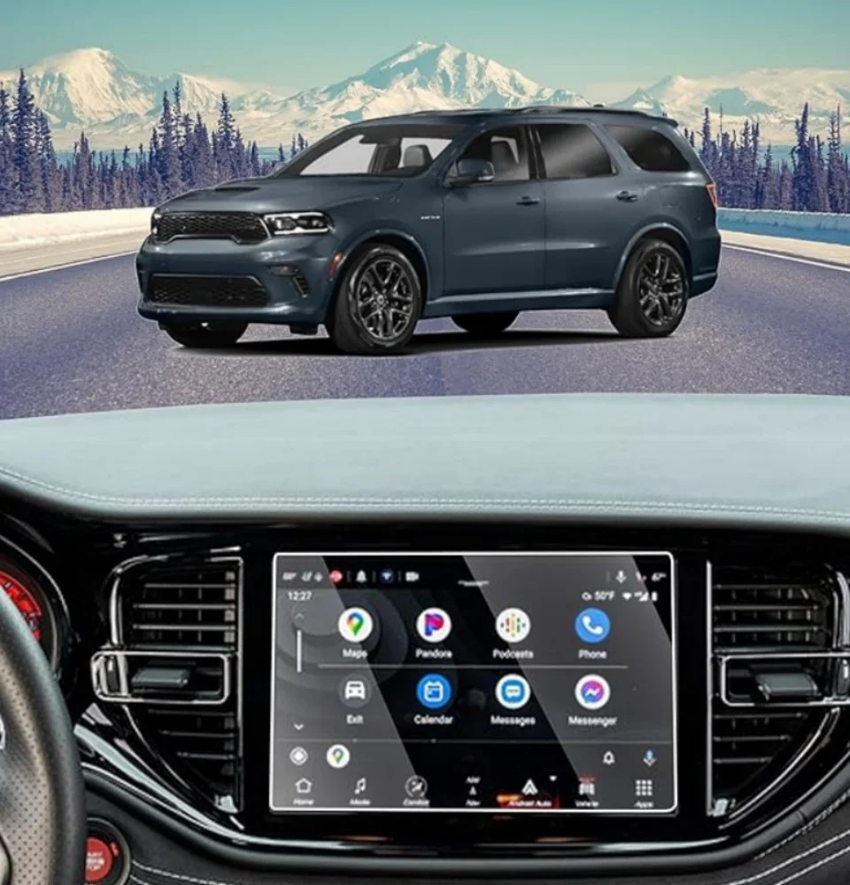 

10.1inch Central Control Navigation Screen Tempered Glass Protective Film For Dodge Durango 2021-2024 Car Interior Accessories