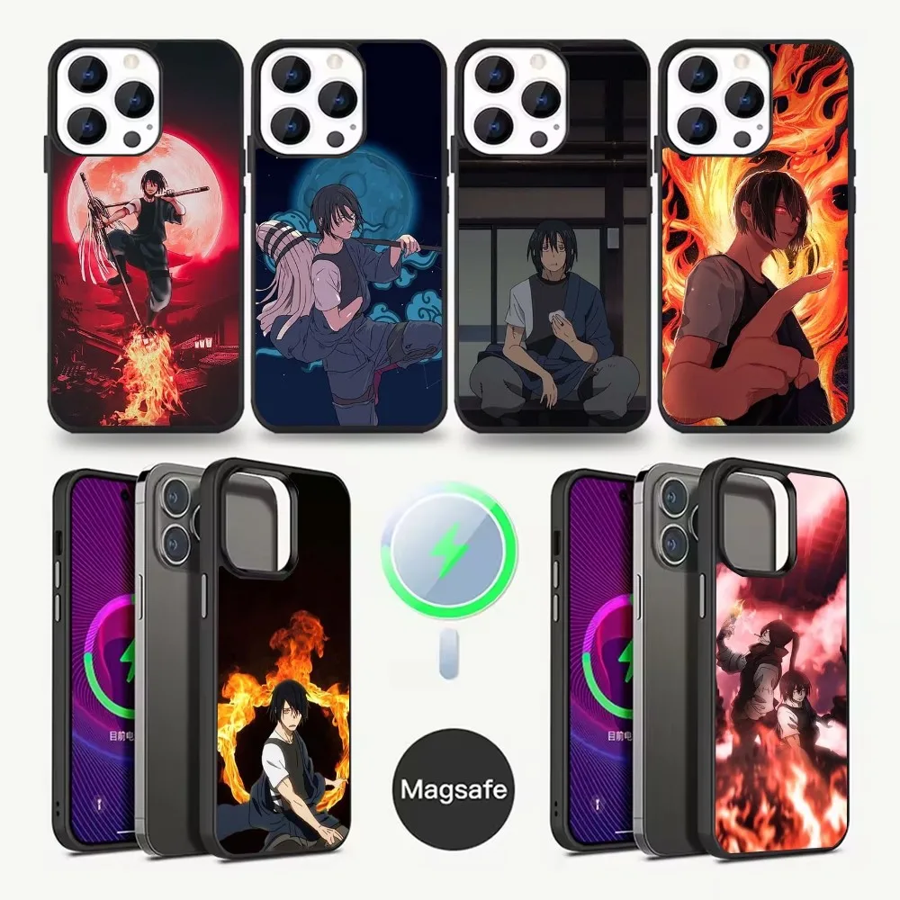 

Benimaru Shinmon F-Fire Forces Phone Case For iPhone 16,15,14,13,12,11,Pro,Max,Plus,Mini,Magsafe,Magnetic Wireless Charging Case