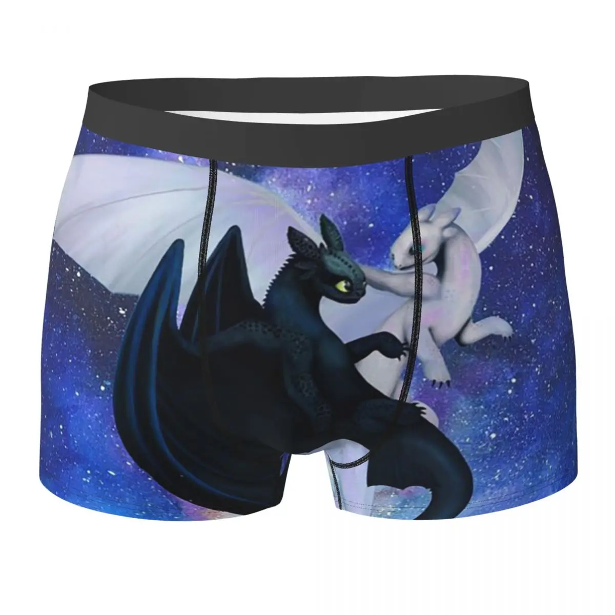 Boxer Underpants Shorts How To Train Your Dragon Panties Men's Comfortable Underwear for Homme Man Boyfriend Gift