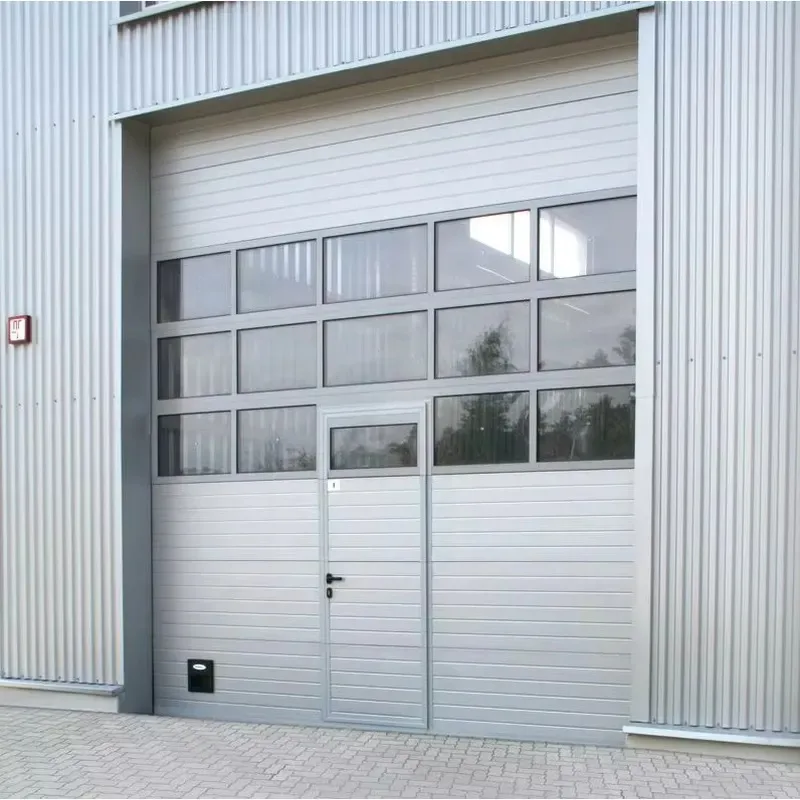 for sale Automatic Industrial Iron Vertical Overhead Sliding Sunshine Sectional Door