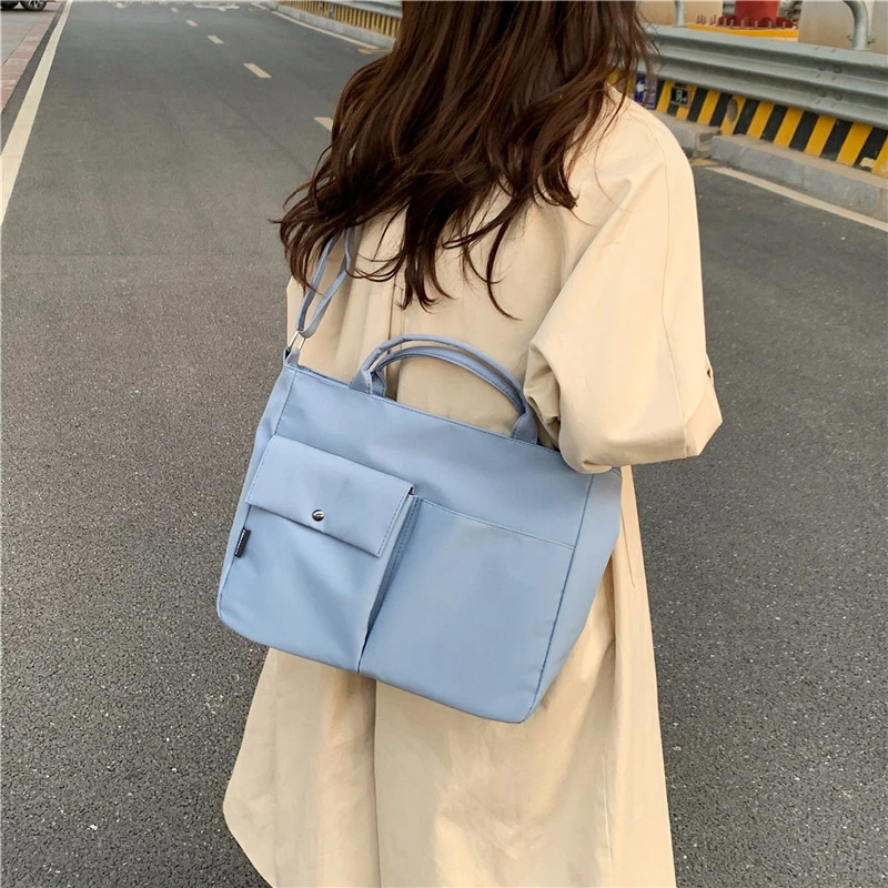 Exquisite Workmanship Soft And Comfortable Zipper Open And Close Shopping Shopping Commuting Single Shoulder Straddle Bag