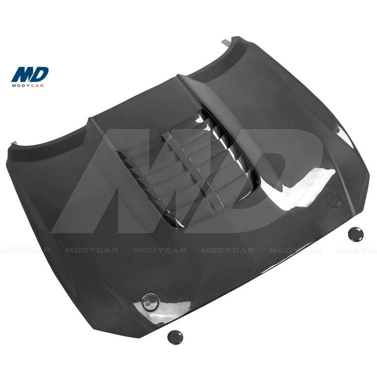 

Gt500 Style Carbon Fiber Hood for 2015-2017 Ford Mustang
